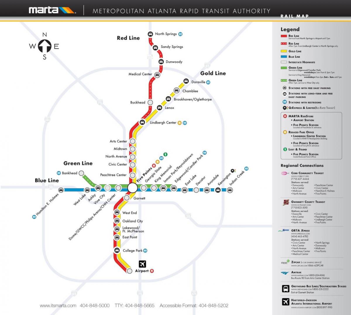 مارتا نقشه مترو